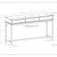Banting - Wide Console Table - Walnut Brown