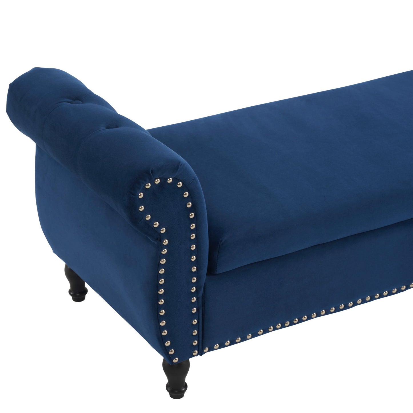 Luxurious Multifunctional Storage Ottoman Bench With Pillow