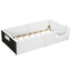 Platform Bed With Guardrail And Charging Station