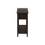 Accent End Table, 2 Tier, Storage Drawer, Transitional - Walnut