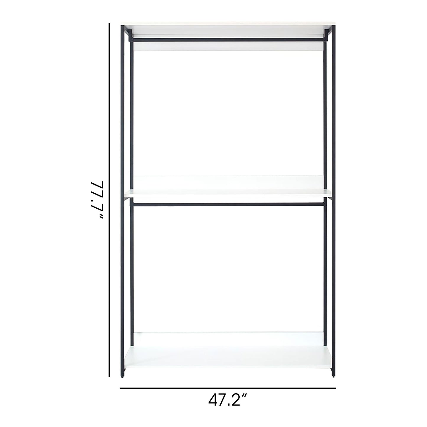 Fiona - Walk In Closet With Shelves