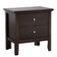 English Dovetailed Drawers Nightstand