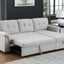 Lucca - Reversible Sleeper Sectional Sofa With Storage Chaise
