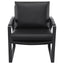 Goldbriar - Upholstered Track Arm Accent Chair - Black