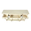 Retro Console Table With 3 Soft Close Drawers