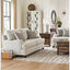 Brewster - Upholstered Loveseat With English Arms - Light Gray