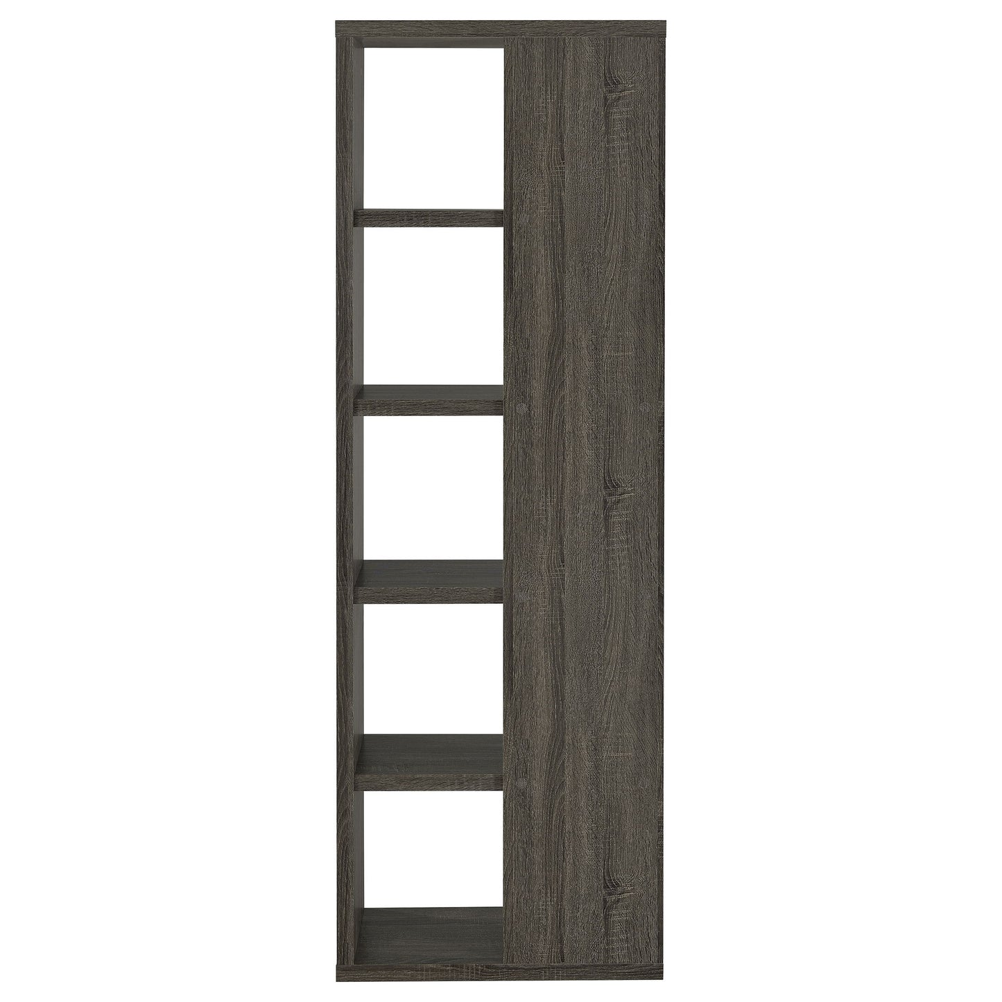 5 Shelf Bookcase - Gray