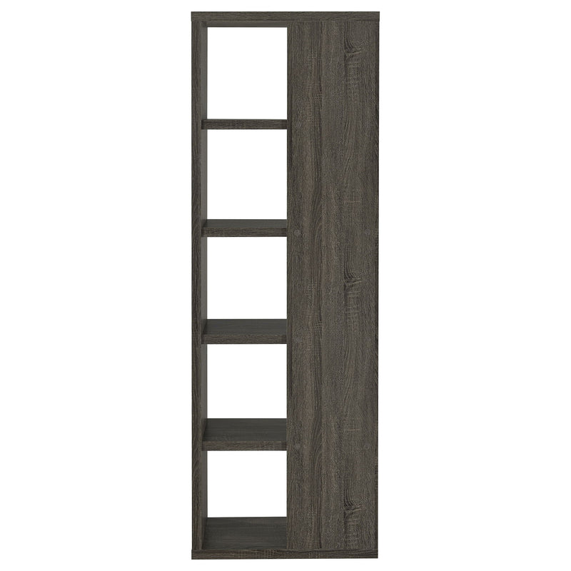 5 Shelf Bookcase - Gray