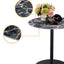 Circa - 17.5" End Table With Marble Textured Top