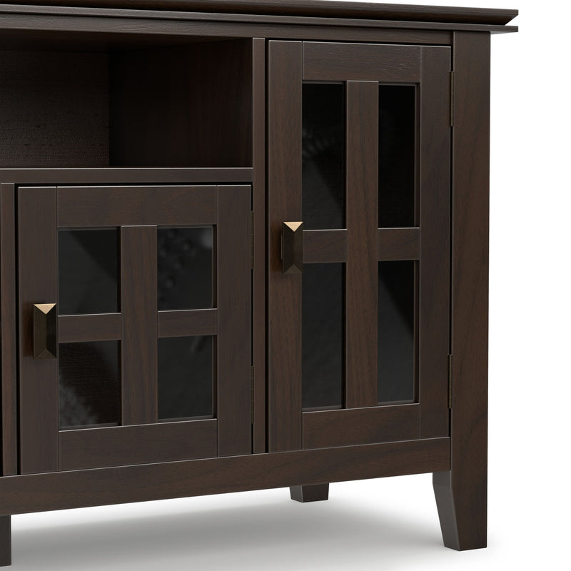 Artisan - TV Media Stand - Tobacco Brown