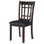 Lattice Back Side Chairs (Set of 2)
