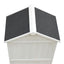 Storage Shed With Double Doors For Outdoor Garden Tool Organization - White