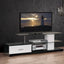 Ivana - TV Stand - White / Black