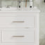 Bathroom Vanity With Ceramic Sink, Tip Out Tray & 2 Full Extension Drawers