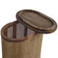 Larissa - Lid Up, Storage Stool - Oak