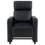 Warren - 5 Seater Home Theater With 2 Wedge Consoles - Black