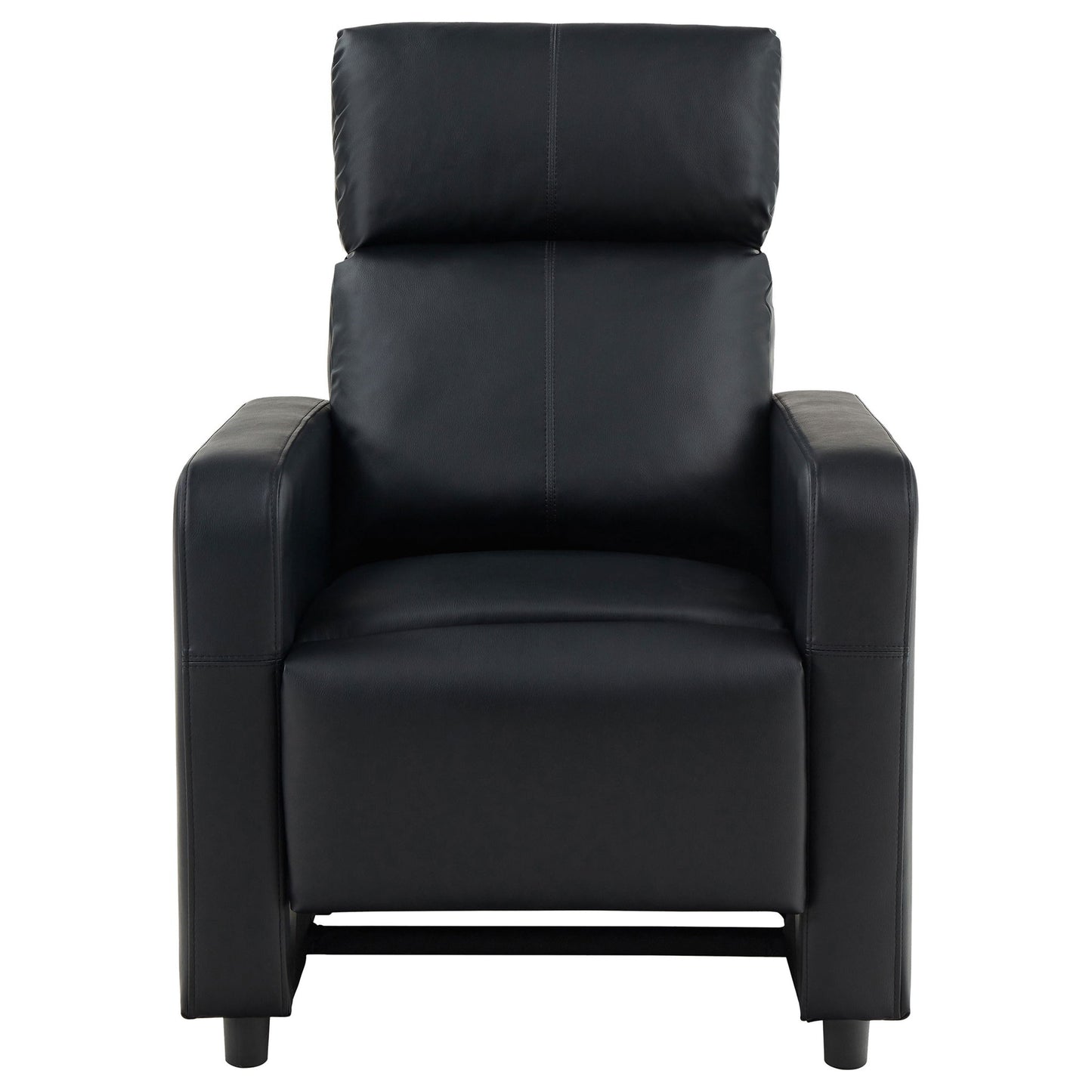 Warren - 5 Seater Home Theater With 2 Wedge Consoles - Black