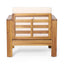 Slat Design Club Chairs With Cushions