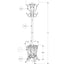 Coat Rack, Hall Tree, Free Standing, 8 Hooks, Entryway, Umbrella Holder, Transitional - Black