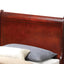 Panel Sleigh Bed