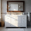 Bathroom Vanity With Separate Sink, Soft Close Doors And 4 Drawers