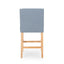 Vienna - Contemporary Fabric Tufted & Wingback Counter Stools (Set of 2)