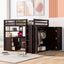 Loft Bed With Drawers, Desk, And Wardrobe