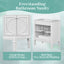 Bathroom Vanity With Sink With 2 Doors And Adjustable Shelf