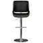 Dixie - Adjustable Swivel Bar Stool - Black