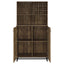 Harlie - 2 Door Wine Cabinet - Oak