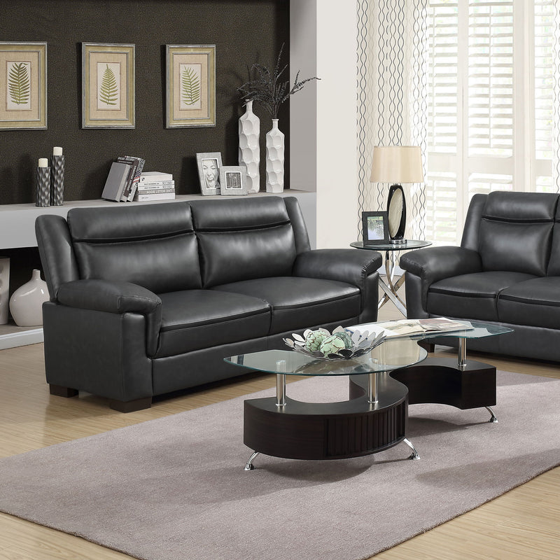 Hawthorne - Sofa With Top Arms Lounge Furniture - Gray