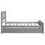 Platform Bed With Two Drawers