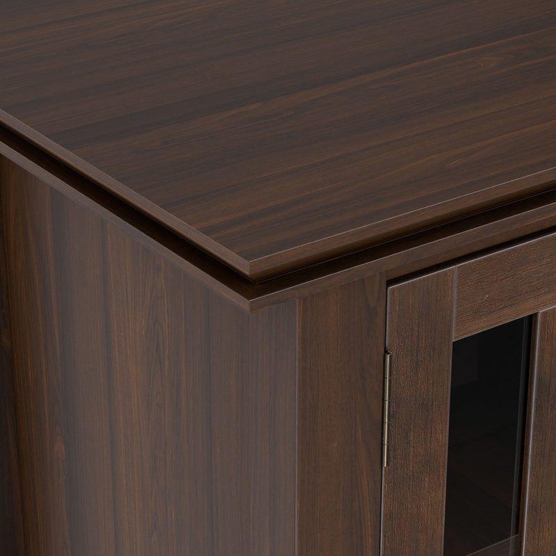 Artisan - TV Media Stand - Natural Aged Brown