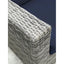 Wicker Seating Group Set With Table And Cushions