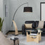 Robyn - Floor Lamp - Natural / Black