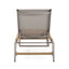 Hargrove - Outdoor Patio Aluminum Chaise Lounge (Set of 2) - Natural / Silver