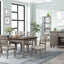 Side Dining Chair With Ladder Back (Set of 2) - Gray