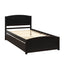 Platform Bed & Headboard, Footboard And Slat Support
