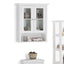 Acadian - Double Door Wall Cabinet - Pure White