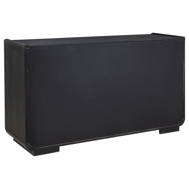 Bangor - 2 Drawer Dining Sideboard Server - Black