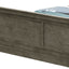 Panel Sleigh Bed