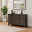 8 Drawer Dresser With Rustic Design