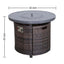 Outdoor Fire Pit Table With Lid