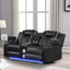 Benz - Power Recliner Set With LED Lighting And USB Charging