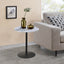 Circa - 17.5" End Table With Marble Textured Top