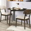 Rex - Guitar Pick Corner Table With 2 Chairs - Dark Brown