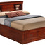 Traditional Style Bookcase Storage Bed