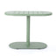 3 Piece Elegant Outdoor Bistro Set With 2 Chairs And Oval Table