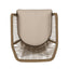 Modern Wicker Dining Club Chair With Water Resistant Cushions - Brown / Beige