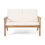 Avacyn - Outdoor Acacia Wood 4 Seater Chat Set With Cushions